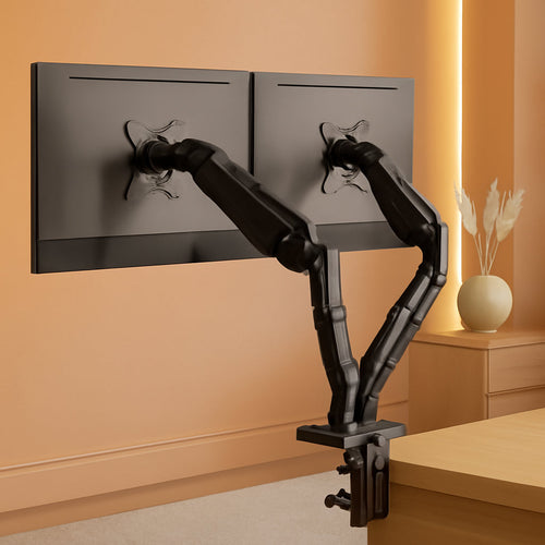 Dual Monitor Stand With 13 To 32 Inch VESA Desk Mount-0