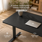 Ergonist Rise Standing Desk - 55"  - Black