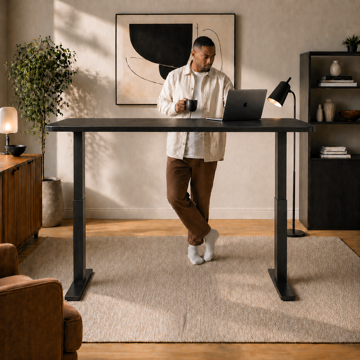 Ergonist Rise Standing Desk - 40" - Black