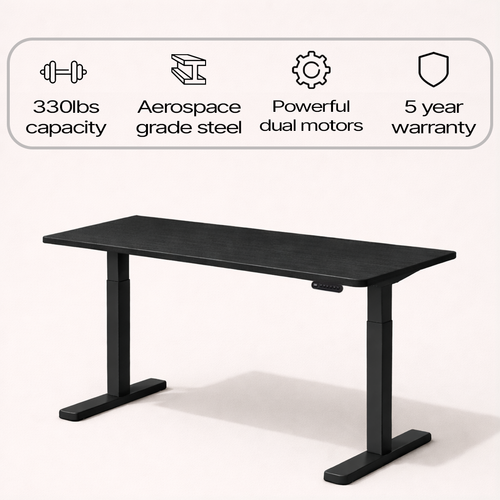 Ergonist Rise Standing Desk - 40" - Black