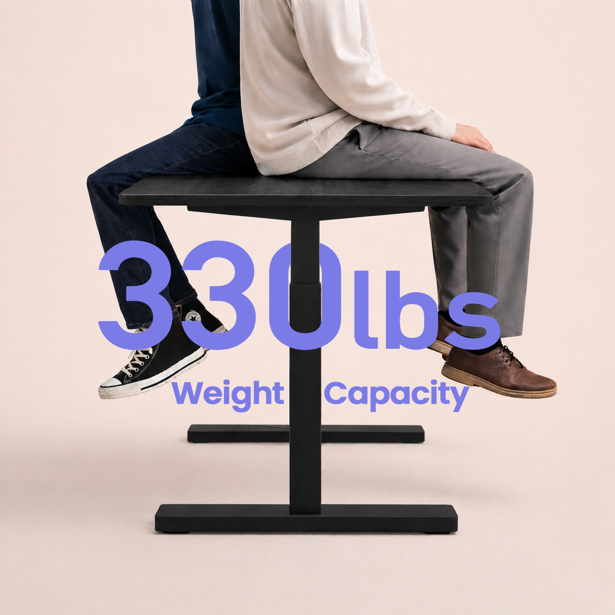 Ergonist Rise Standing Desk - 40" - Black