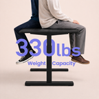 Ergonist Rise Standing Desk - 55"  - Black