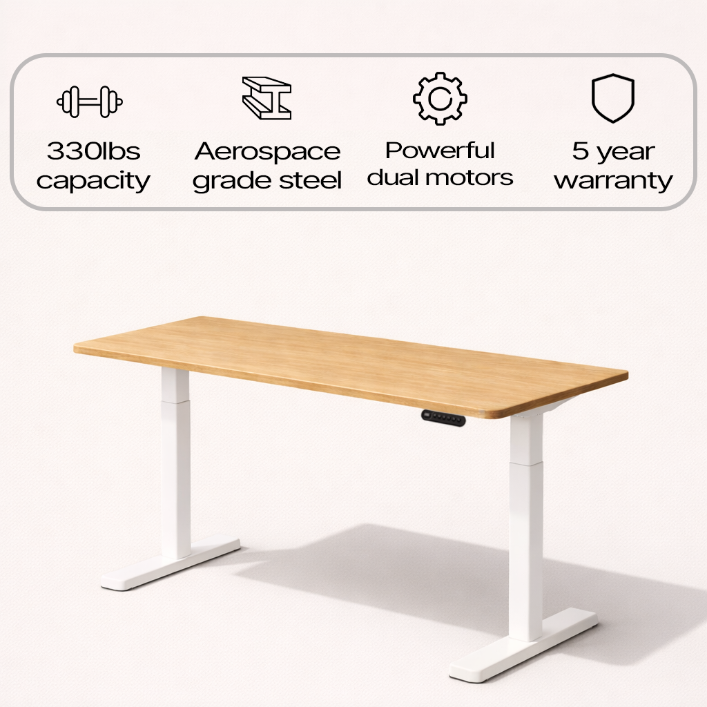 Ergonist Rise Standing Desk - 40" - Oak