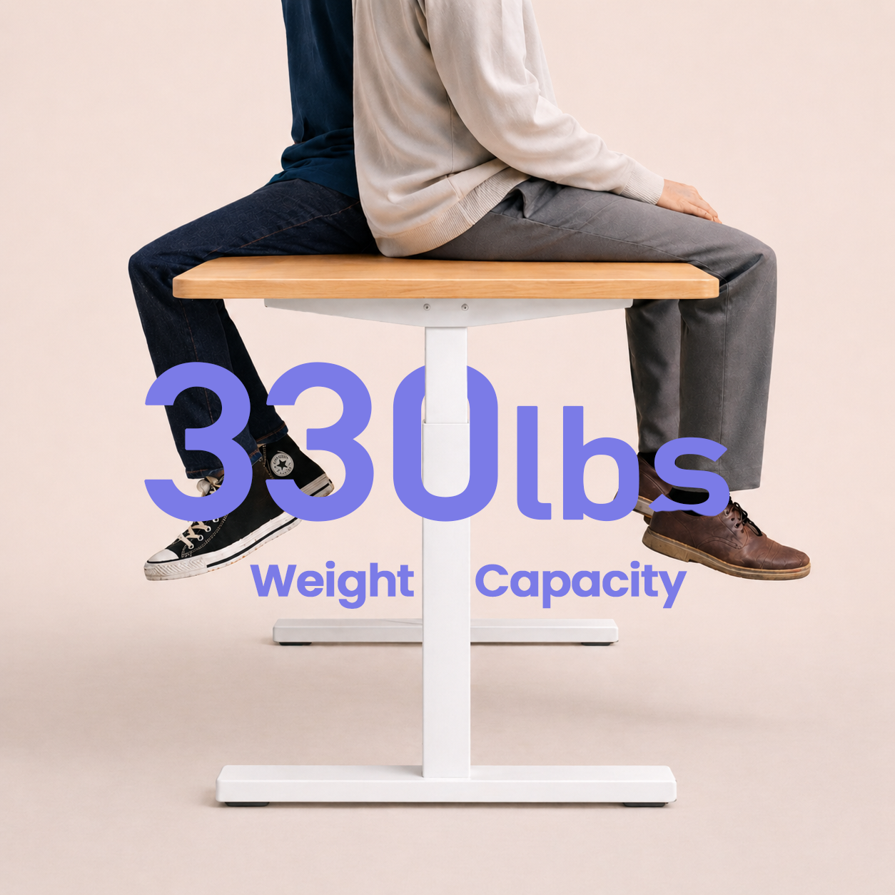 Ergonist Rise Standing Desk - 40" - Oak
