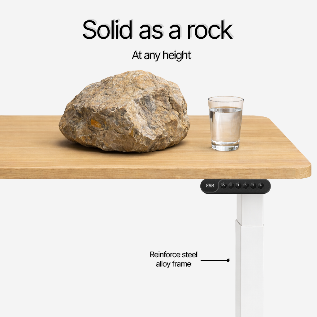 Ergonist Rise Standing Desk - 48" - Oak