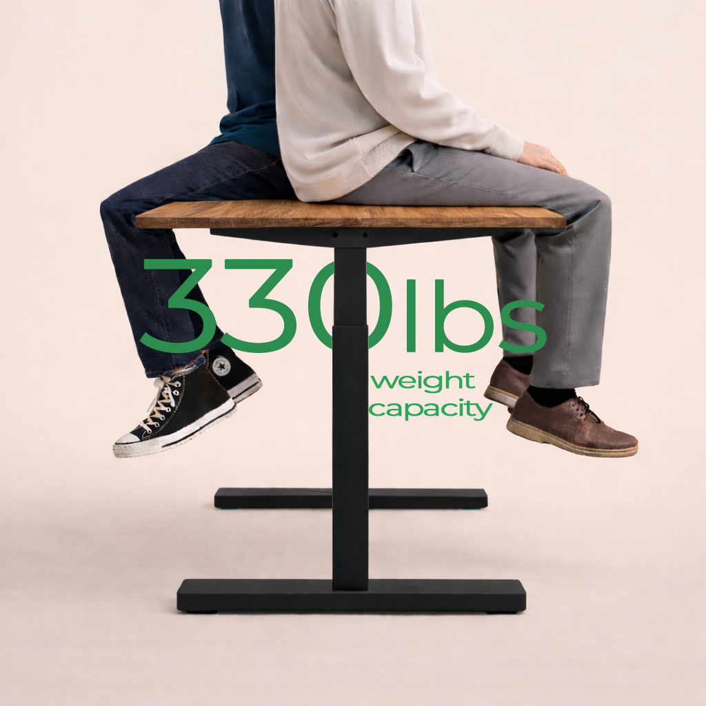 Ergonist Rise Standing Desk - 55" - Rustic