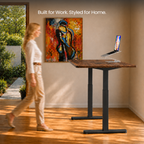 Ergonist Rise Standing Desk - 55" - Rustic