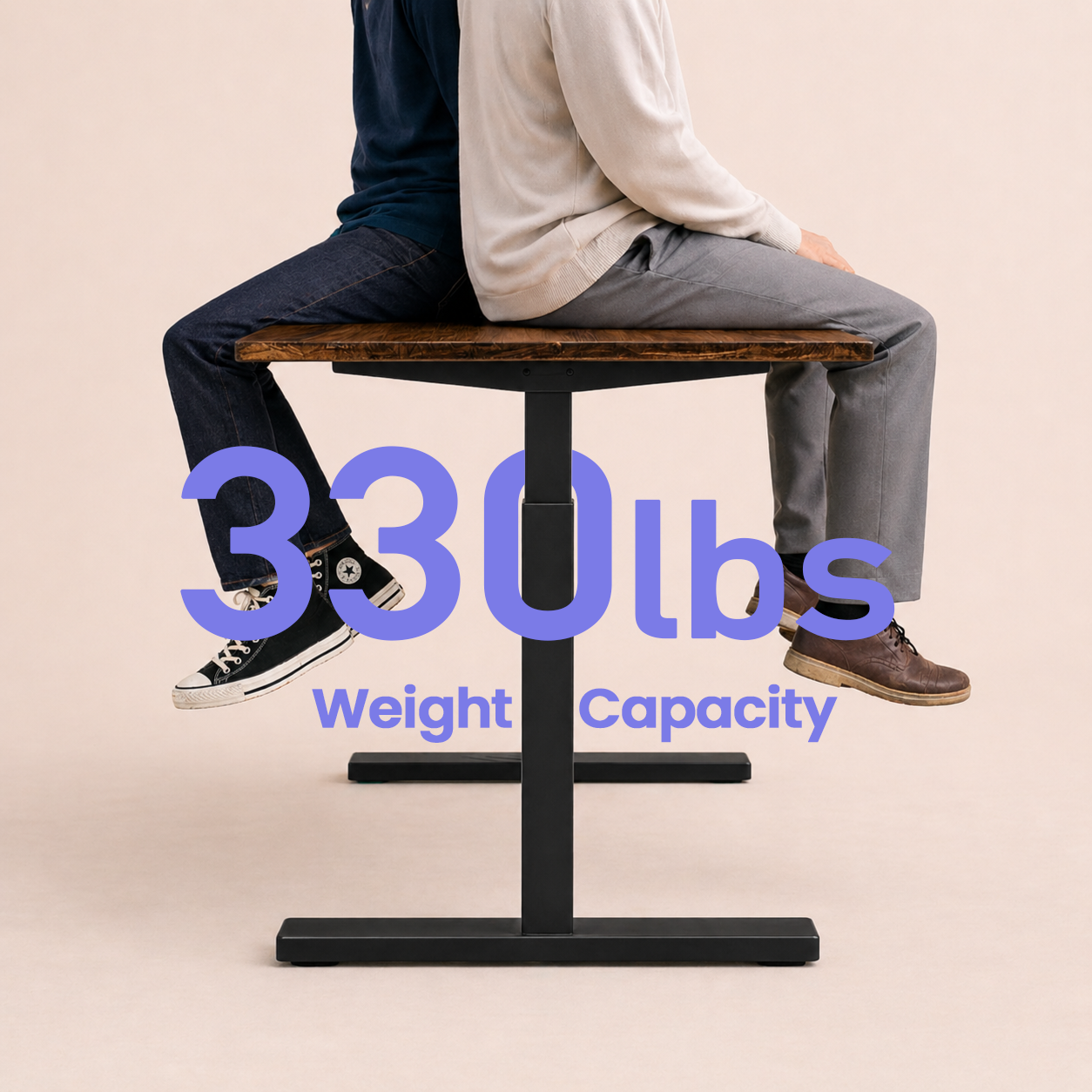 Ergonist Rise Standing Desk - 48" - Rustic