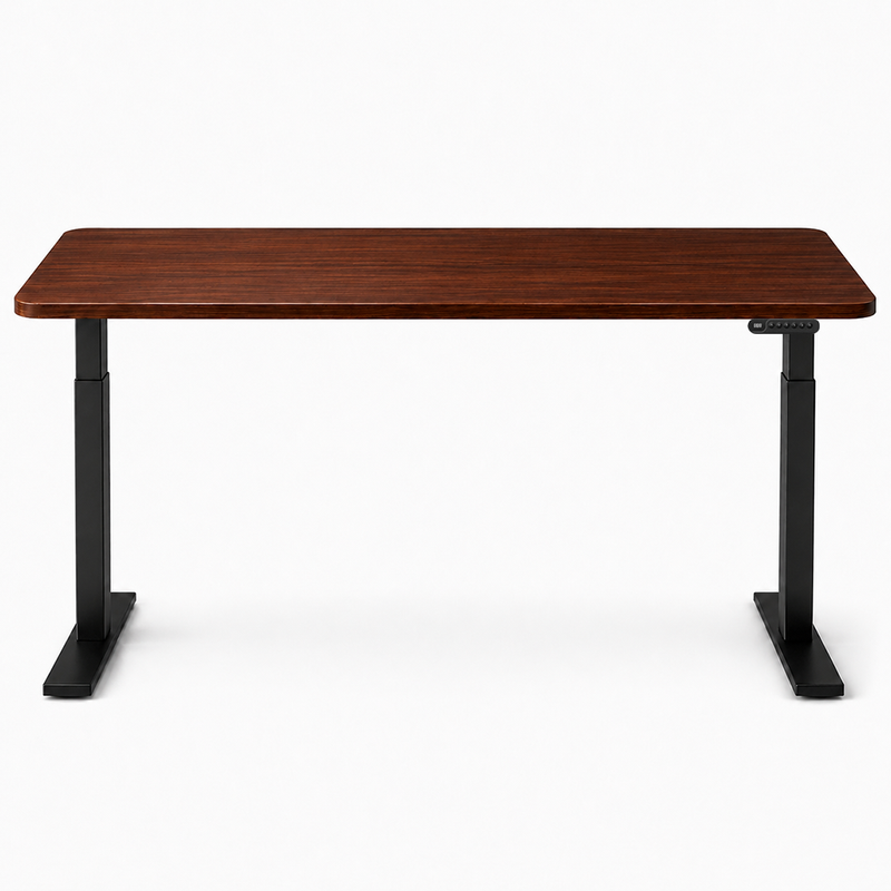Ergonist Rise Standing Desk - 55" - Walnut