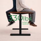 Ergonist Rise Standing Desk - 55" - Walnut