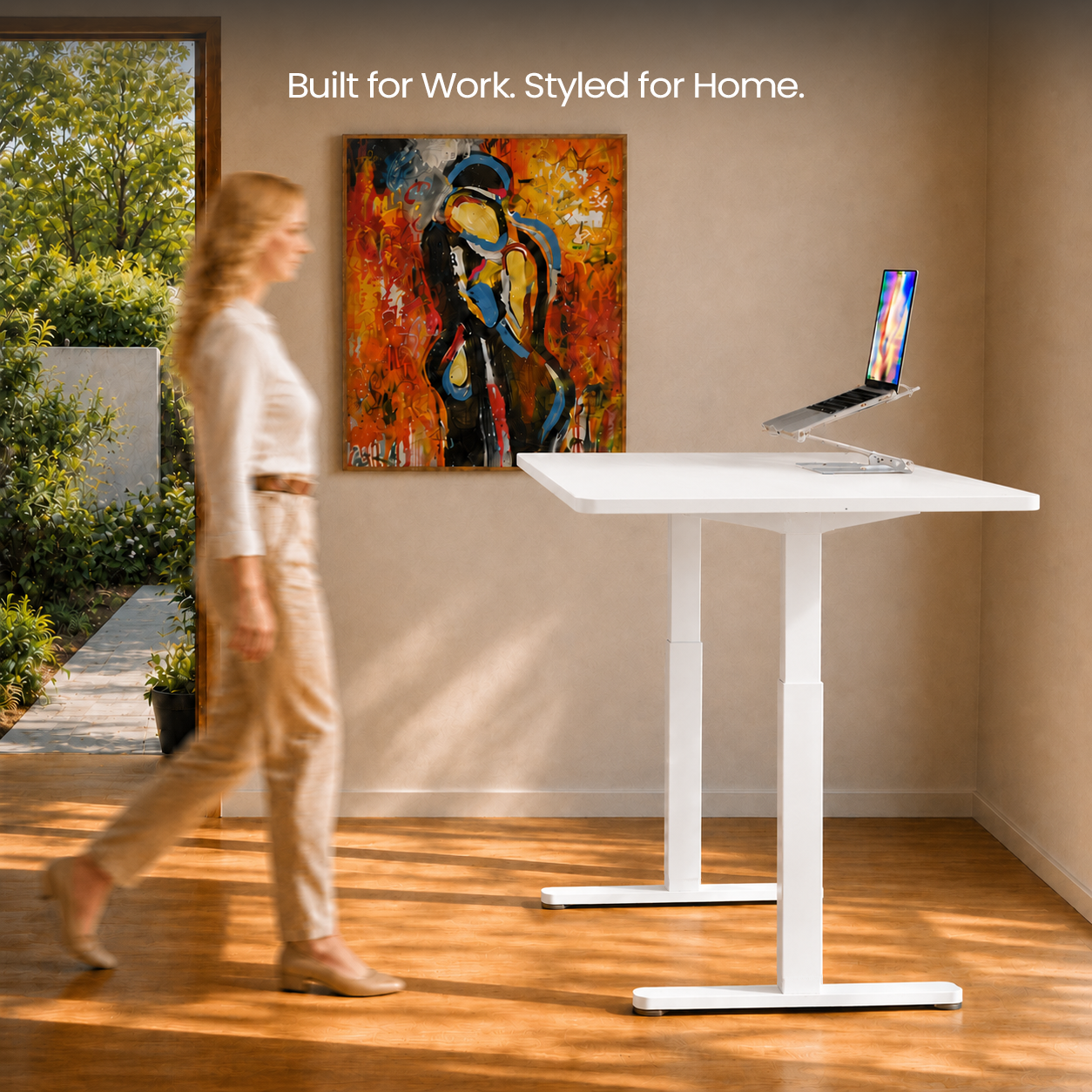 Ergonist Rise Standing Desk - 48" - White