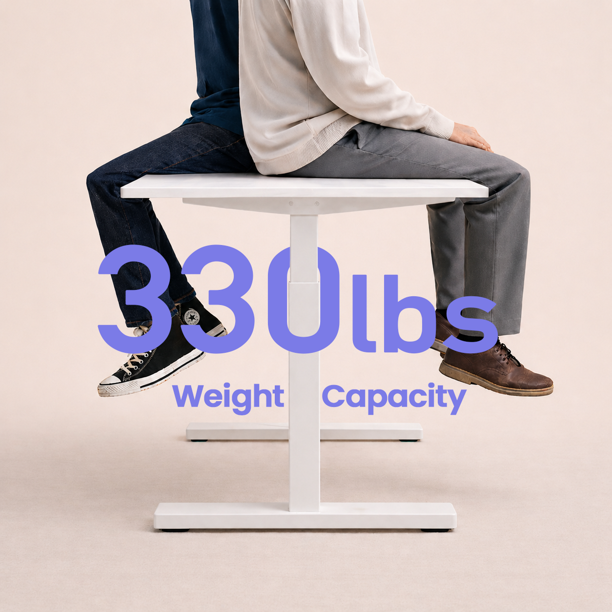 Ergonist Rise Standing Desk - 48" - White